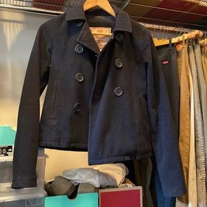 abercrombie and fitch pea coat